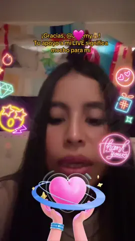 Jeremy🧸, gracias por tu valioso apoyo en mi LIVE. Seguiré esforzándome para crear contenido LIVE aún mejor.@Jeremy🧸 #tiktoklive #livehighlights #livegift #handhearts #corazónenlasmanos 