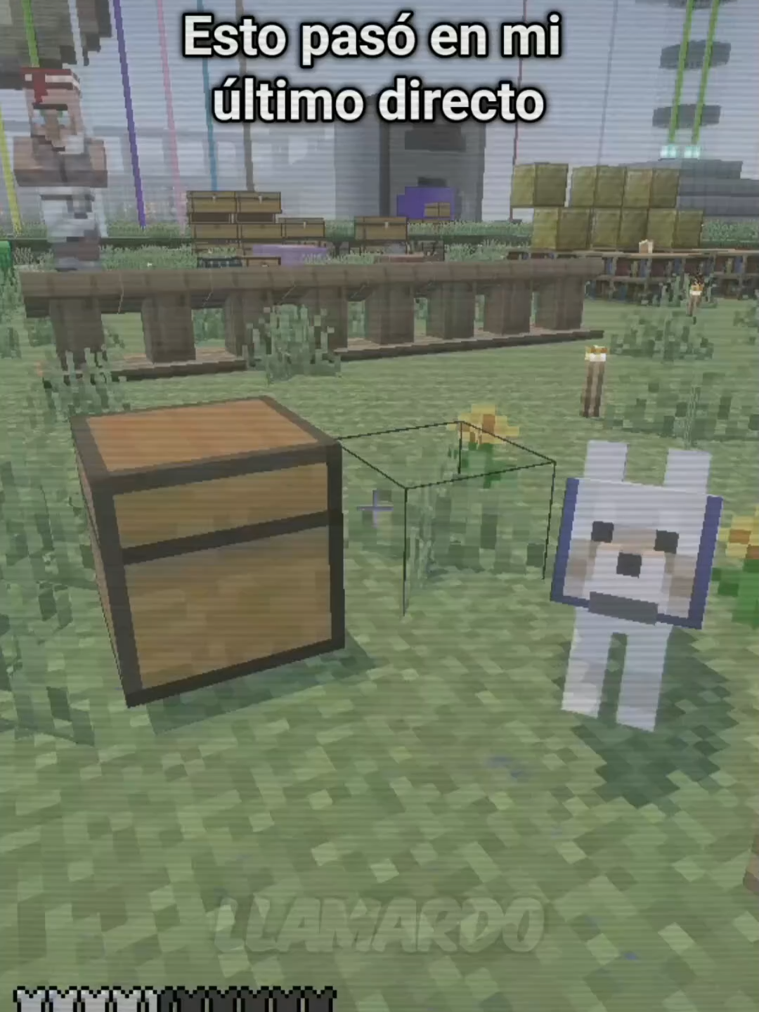 Los que quieran apoyarme nos vemos en mi pagina de Face 💙 #Minecraft #minecraftmemes