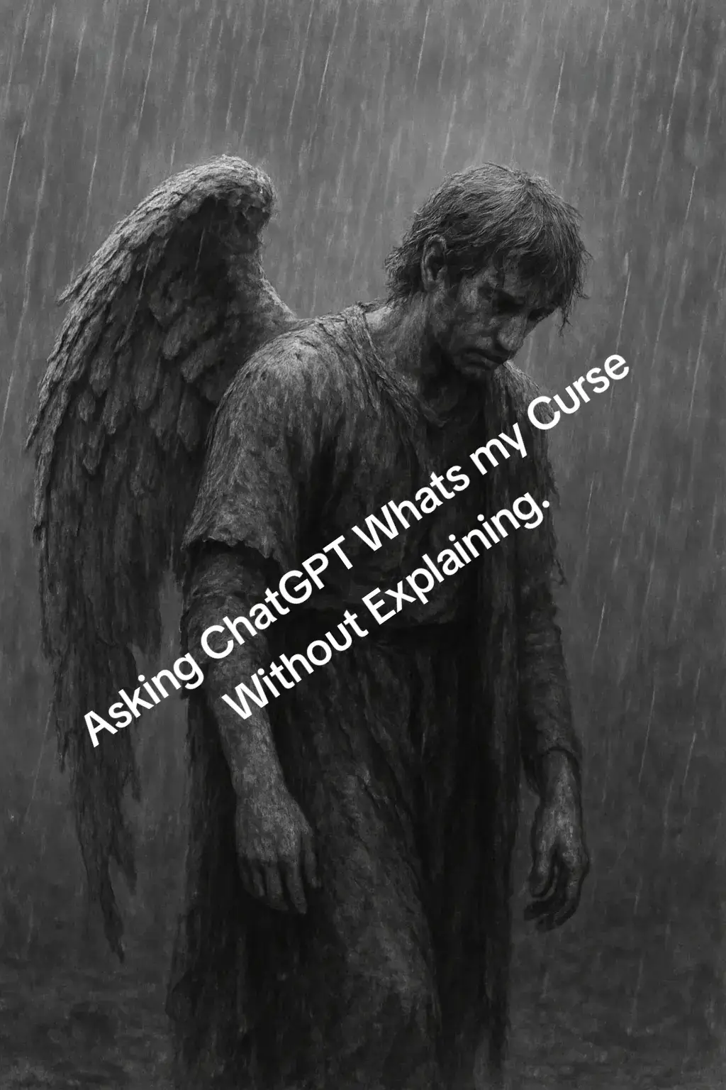 asking chat GPT what my curse is without an explanation just to see what would happen first time ever using chat GPT and that was the response you get that's kind of creepy accurate but still creepy. #chatgpt  #curse #trendingvideo 
