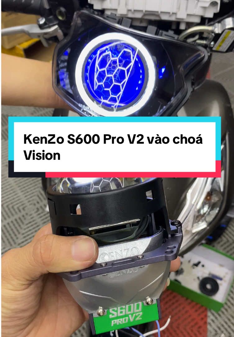 KenZo S600 Pro V2 vào choá Vision #BicầuVisionđộkenzos600prov2#