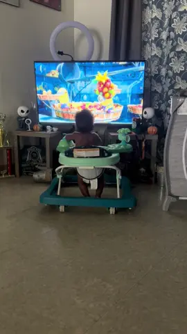 Baby he be on the go 