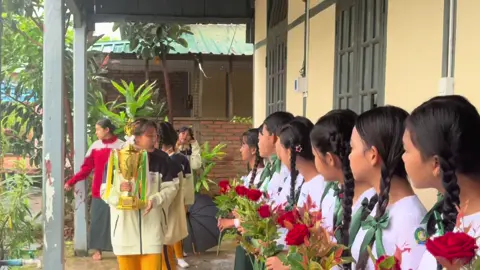 အစဥ်လာမပျက်  တံခွန်စိုက်ဒိုင်းကြီးကို  ယူဆောင်ပေးခဲ့သော ပေါင်မြို့နယ်ကိုယ်စားပြု အထက.ပေါင်မှ အေရိုးဗစ် သမီးငယ်များရဲ့ဂုဏ်ယူဖွယ်မှတ်တမ်း။ တဦးချင်းပြိုင်ပွဲ......ပထမဆု သုံးဦးတွဲပြိုင်ပွဲ........ပထမဆု ကိုးဦးတွဲပြိုငိပွဲ.........ပထမဆု (10)မြို့နယ်ပြိုင်ပွဲ တံခွန်စိုက်ဒိုင်းဆု။ အားပါးတရ ဂုဏ်ပြုလိုက်ကြရအောင်နော်#မိခင်ကျောင်းတော်ကြီး တိုးတက်အောင်မြင်ပါစေ။#တစ်ကျောင်းကဆရာဆရာမများကျောင်းသားကျောင်းသူများကလည်းဂုဏ်ပြုခဲ့ပါတယ်ခင်ဗျာ#fyp #trending #aerobics_dance 