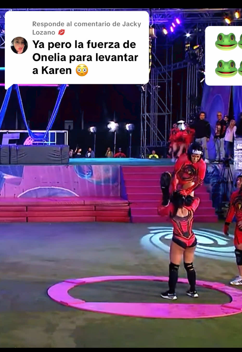 Respuesta a @Jacky Lozano 💋  EEG COMO TODO EMPEZÓ: Pobre el cuello de Onelia Molina #eeg #oneliamolina #karendejo #marioirivarren #caida 