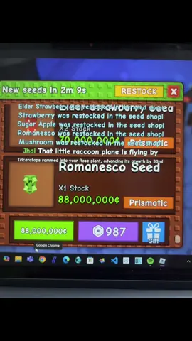 Thanks jandel for OP Seed Stock🔥🥵🤩🥰❤️😍 Menurut kalian yang menang siapaaa???#growagarden🥒🌶🍅 #jandel #update #robloxfyp #xybca #gaming #xybca #foryouuu 