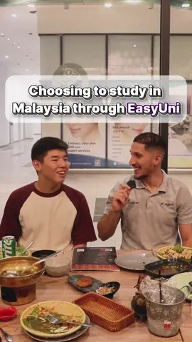 ✨ New beginnings in Malaysia! Said from Kyrgyzstan 🇰🇬 has just started his studies here with EasyUni’s help. We sat down with him to hear his thoughts on Malaysia so far. From student life to how welcoming the people are 🇲🇾🤝. He also shared why he recommends EasyUni for anyone planning to study in Malaysia 🌍📚. #StudyAbroad #InternationalStudents #StudyInMalaysia #FYP #EasyUni