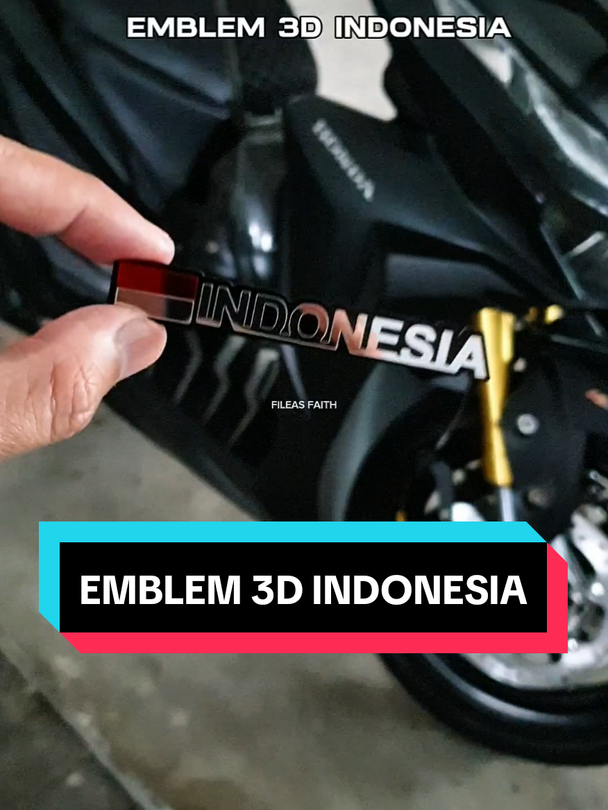 Emblem 3D Indonesia #emblemindonesia #emblemmotor 