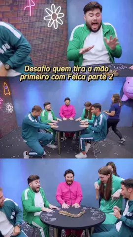 Desafio quem tira a mão primeiro parte 2 #felca #felcacamp @Felca 