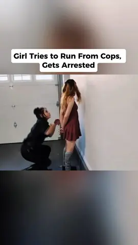 Girl Tries to Run From Cops, Gets Arrested P3 #cops #police #copsoftiktok #copscam 