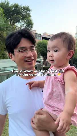 Guess what our baby just did for the very first time? 🐣