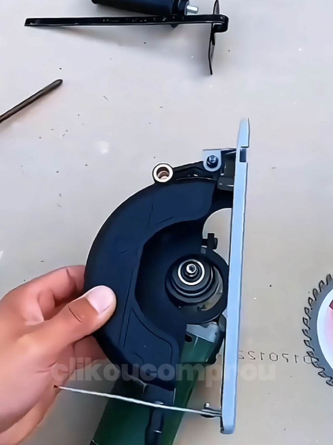 Adaptador de Suporte de Mesa: para cortes em geral para Esmerilhadeira 