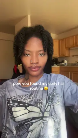 wash n go goat i've heard 🫣 #curlyhairroutine #4ahair 