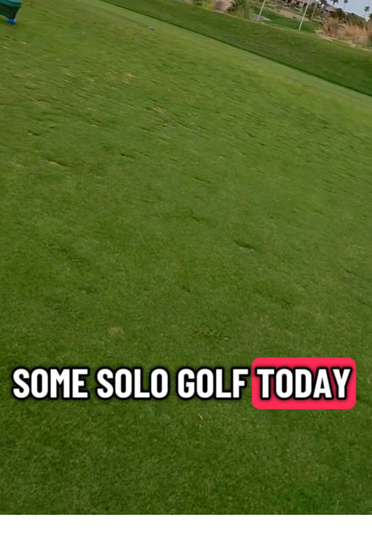 SOLO GOLF!!!⛳️ 😅 my first time ever!!!! Come play a Par 3 with me!!! #golf 