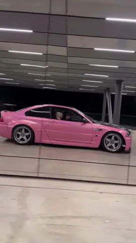 The perfect Location 😮‍💨 #widebodye46 #e46 #pinkcars #viral 
