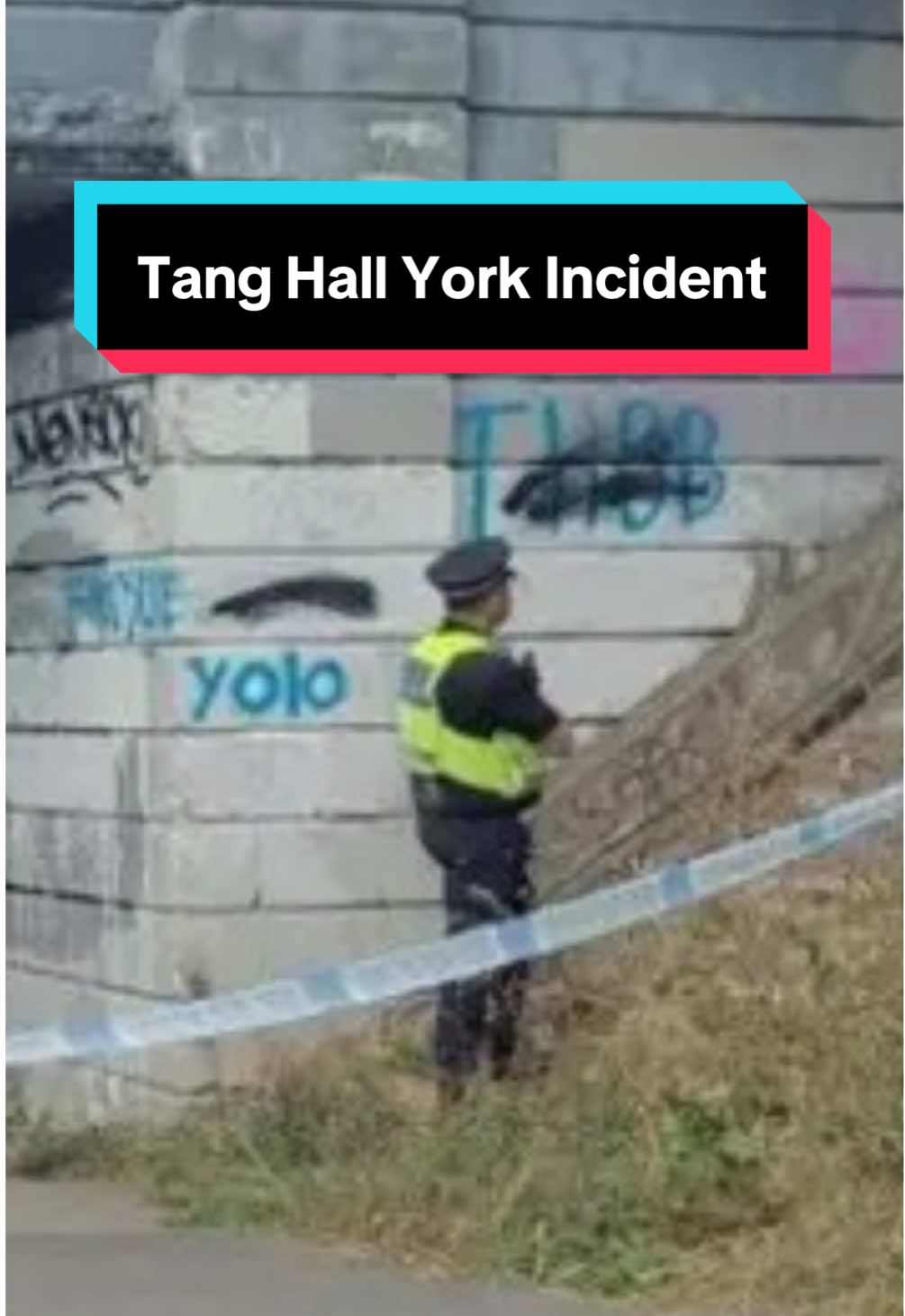 Tang Hall York incident 😳 #york #northyorkshire #incident #news #yorkshire 