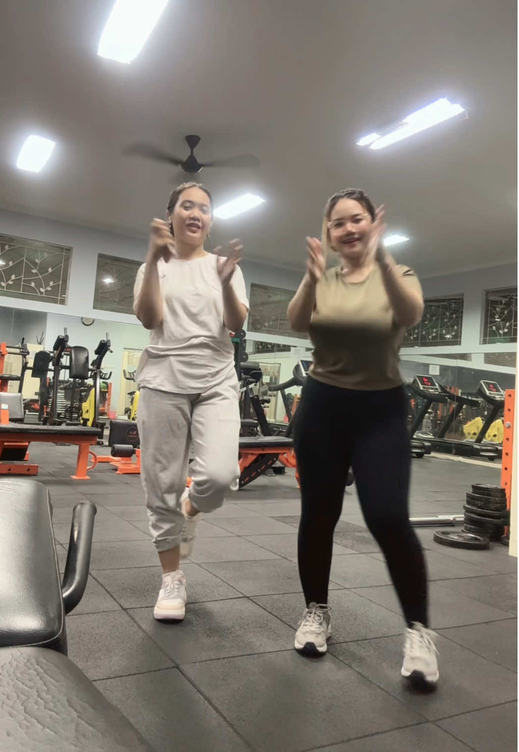 day one ngegym lagi wkwk