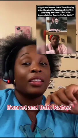 Crazy world #bonnets #bathrobe #court #courtroom #viral_video 