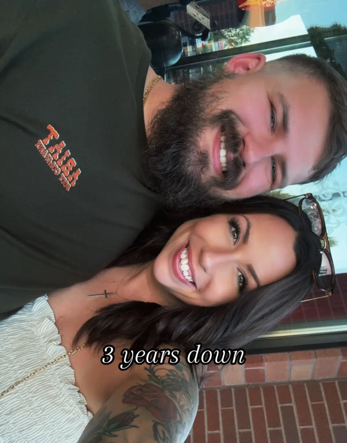 3 years ago we said I do, and it was the best decision I ever made. You are without a doubt my soulmate and I feel so grateful to be able to do life with you. I love you in this lifetime, and in every one after 🤍 
