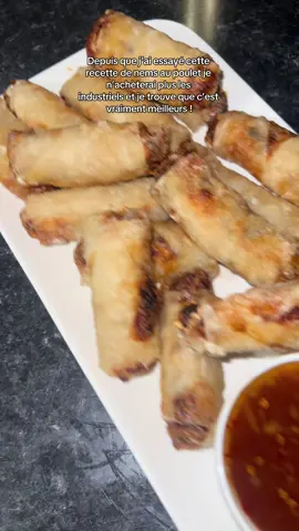 Recette de nems incroyable #recettefacile #faitmaison #tropbon #nems #pourtoi 