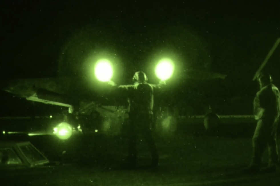 Night ops! #nightops #carrierops #edit #navy #f18f35 