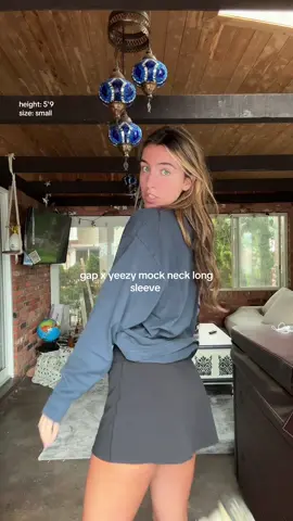 I love the gap x yeezy mock neck stuff!! So cute for fall 