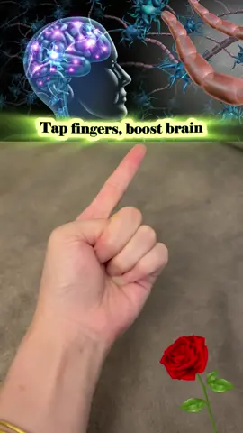 Finger tapping keeps your brain sharp and helps you stay independent even in old age — you’ll feel the difference instantly. Will you try it today? #exercise #health #brain #memory #training