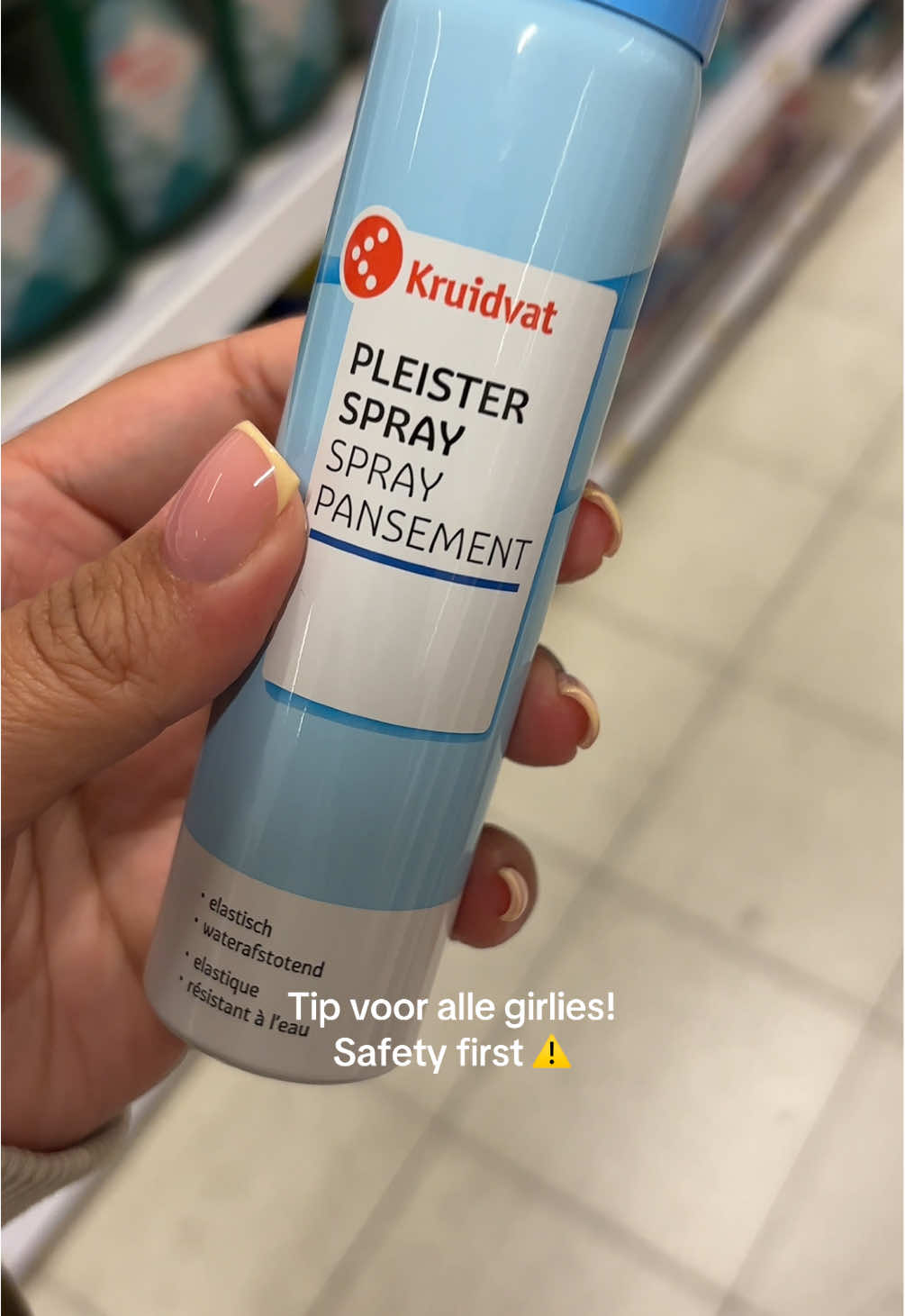Vreselijk om dit soort tips te moeten delen maar laten we elkaar vooral helpen 🥺 #fyp #safety #kruidvat 