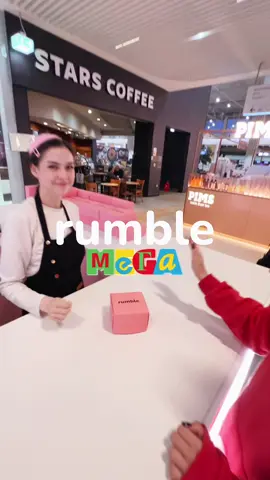Москва! Мы открыты! ТЦ «МЕГА Белая Дача»  Открой для себя Rumble!