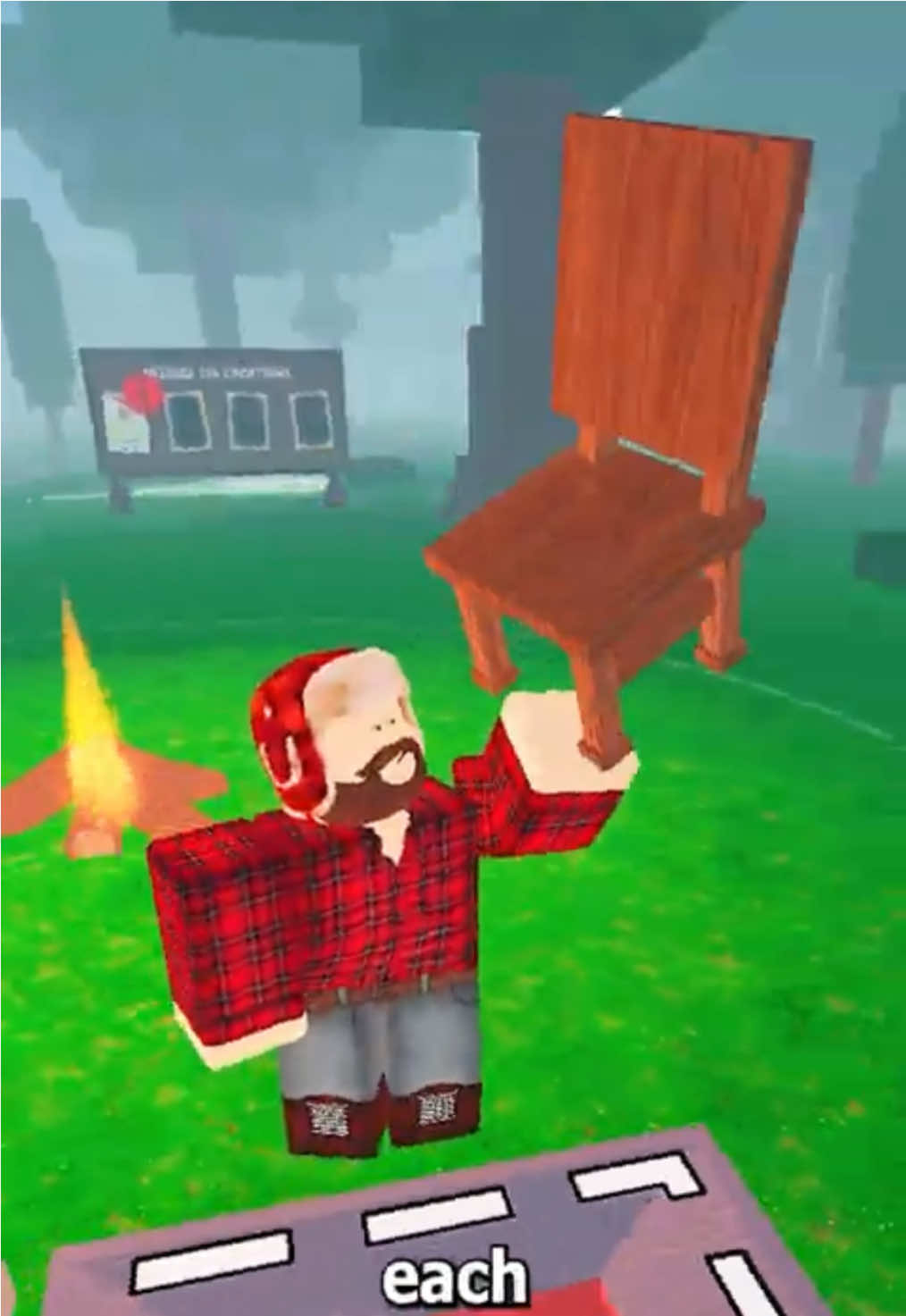 You should ALWAYS do this in 99 nights in the forest 💪 #roblox #funny #robloxmemes #99nightsintheforest 