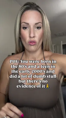 Can I get a hallelujah from all the 80’s and before babies! 😂 Life 360, location tracking, photos and videos of everyyyyything, glad I’m the parent of the kids in this era but thankful I didn’t live it as one! 😜