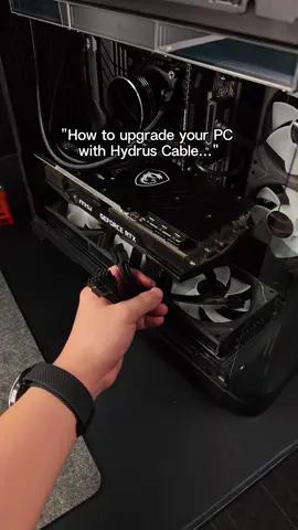 Tight gaming PC build? Don’t sleep on this. The Hydrus 8-pin looks straight-up futuristic — that 90° angle makes cable management in small cases so much easier. No more fighting the glass panel just to close your case. Cleaner look, better airflow, zero headache. Would you drop this in your setup? 👀 #gamingpc #pc #pcbuild #setup #pcgaming 