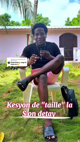 Réponse à @Bèl Pawolye  Kesyon de 
