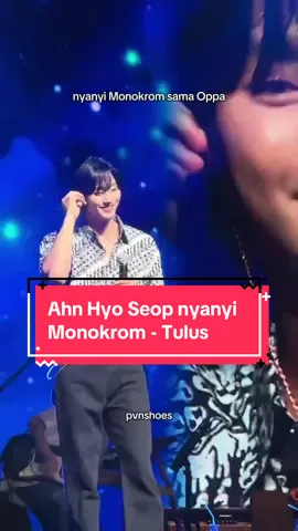 #ahnhyoseop Monokrom versi oppa korea 😍 #ahnhyoseopfanmeeting #kdrama #ahnhyoseopjakarta #pvn
