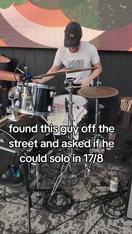 What's his @ #drumsolo #jazzfusion #drumchallenge #funkdrummer #fyp