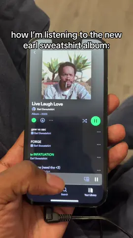 they gonna hate me for this but this might be earl best album. another earl sweatshirt album that’s gonna save lives 