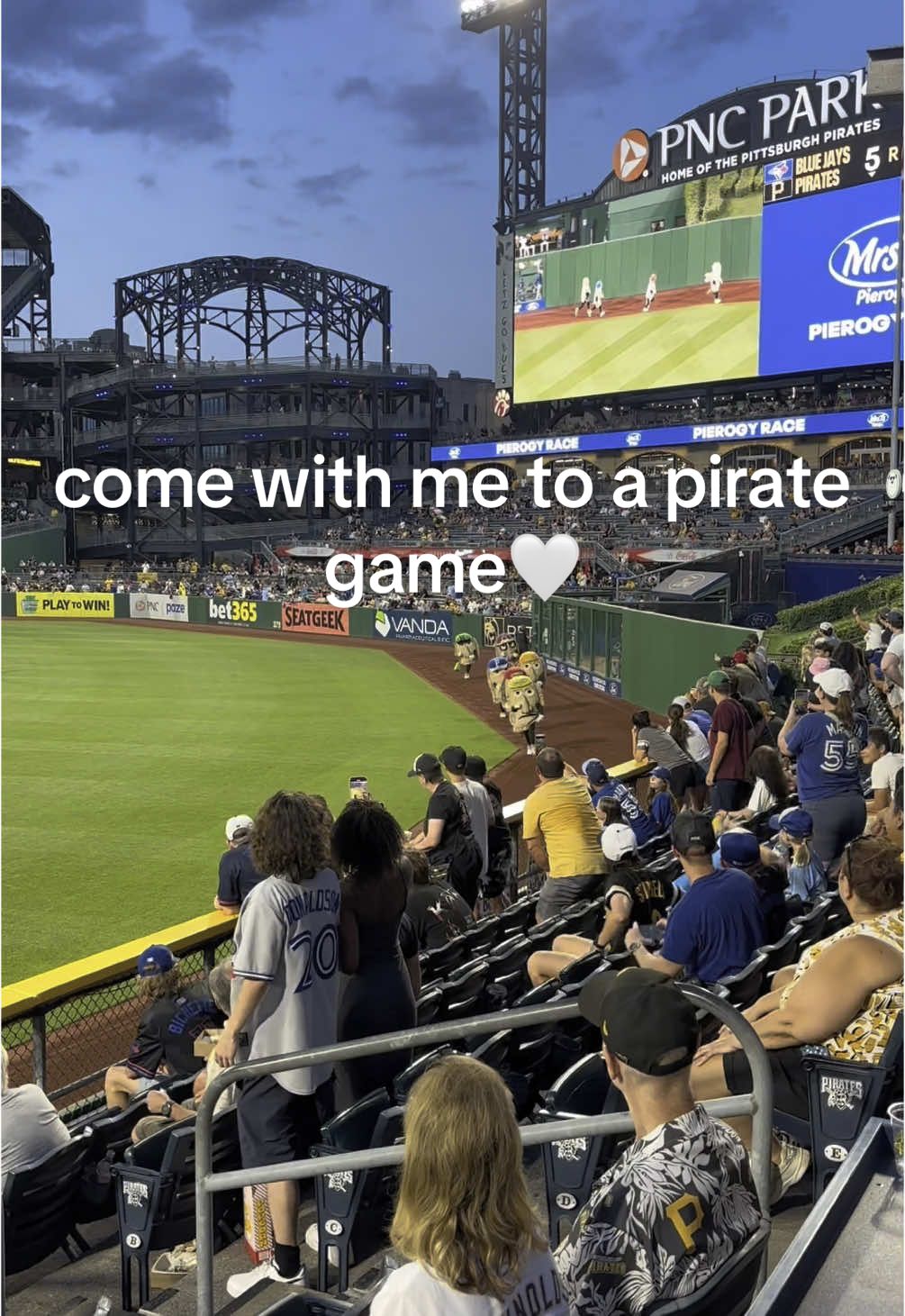 i love me a good pierogi race ##fyp##pittsburgh##baseball##pittsburghpirates