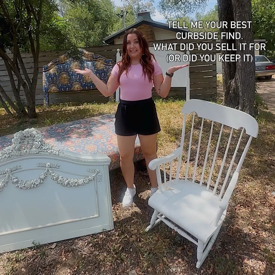 #fyp #foryoupage #trashtocash #bigtrashday #furnitureflip #homedecor #upcycle #thrift #upcycledhome 