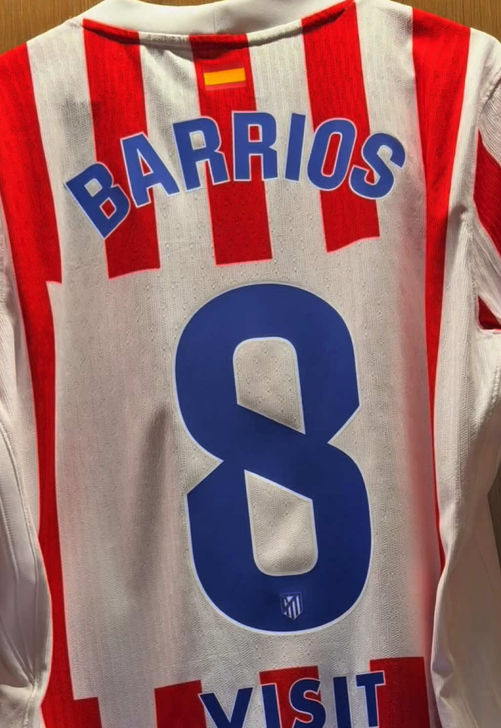 The colors we love 😍 #atleticodemadrid #atletielche #football #LALIGA #atleti 