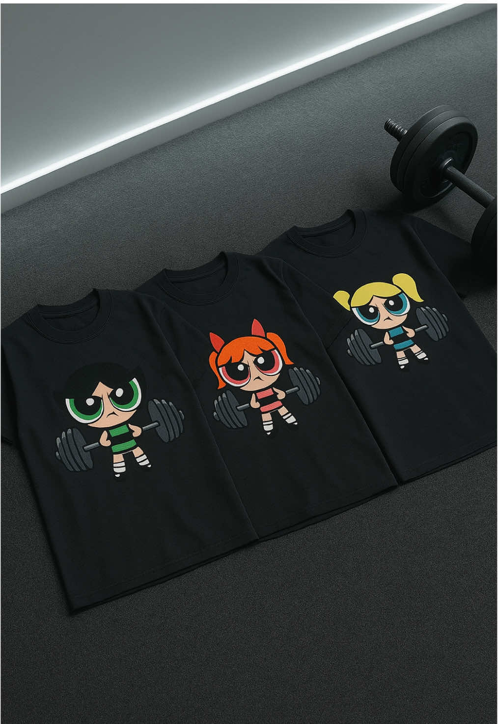 🔥 Camiseta Feminina Fitness + Estilo das Meninas Superpoderosas 💪✨ ✅ Confortável ✅ Estampa Exclusiva ✅ Promoção por tempo limitado! 👉 Garanta já a sua! #Promoção #LookFitness #tiktokshop 