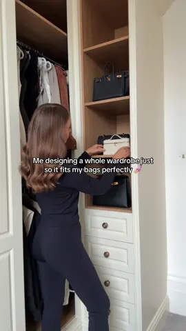 Giving my Birkin the home it deserves 🤍 @theheritagewardrobeco #wardrobe #handbag #hermes #birkin #chanel 