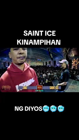SAINT ICE KINAMPIHAN NG ULAN??? KUNG DI UMULAN MAY PAG ASA SI ZAKI??? #fliptop #fliptopbattle #fliptopbattleleague #zaki #saintice