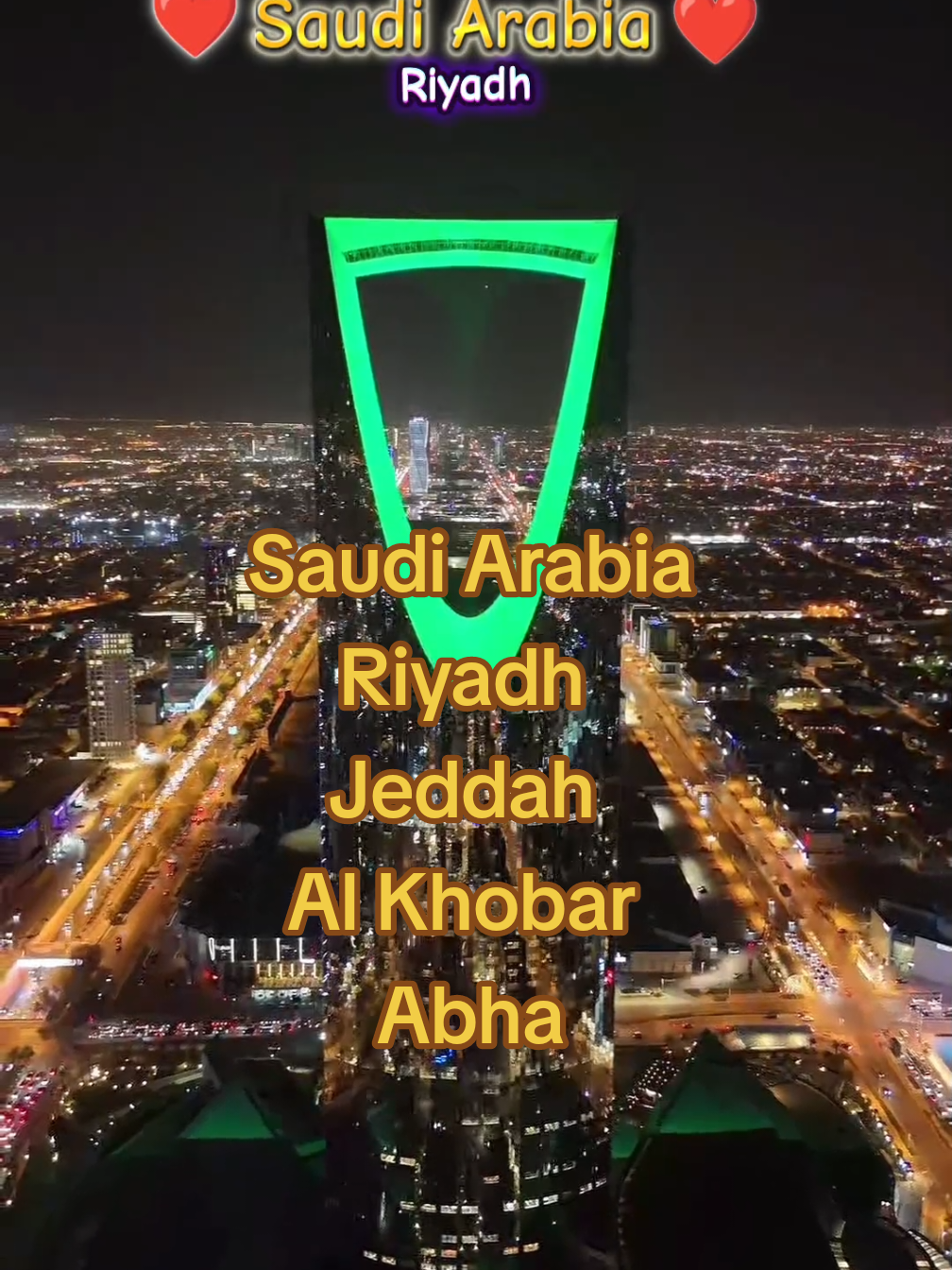 Discover the Wonders of Saudi Arabia! Riyadh, Jeddah, Al Khobar and Abha. #travel, #saudiarabia, #tourism, #exploreksa, #creatorsearchinsights 