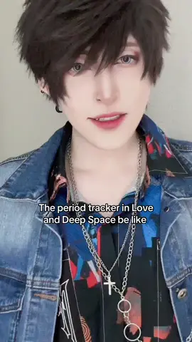 Okay but why is it so accurate though 🧐  also I didn’t have purple contacts 🥲 #loveanddeepspace #caleb #loveanddeepspacecaleb #lads 