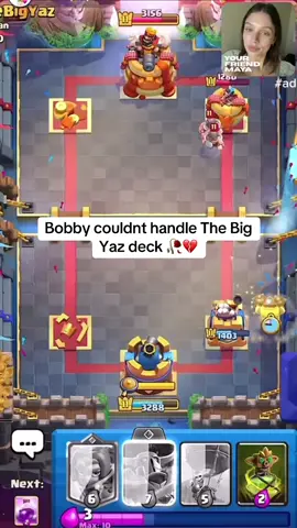 Pack it up unc #clashroyale #bigyaz #bobby #cr 