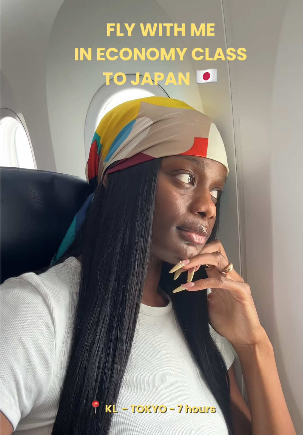 🎀 • flying economy with @ANA🇯🇵✈️ to Tokyo #travelvlog #japan #allnipponairways 