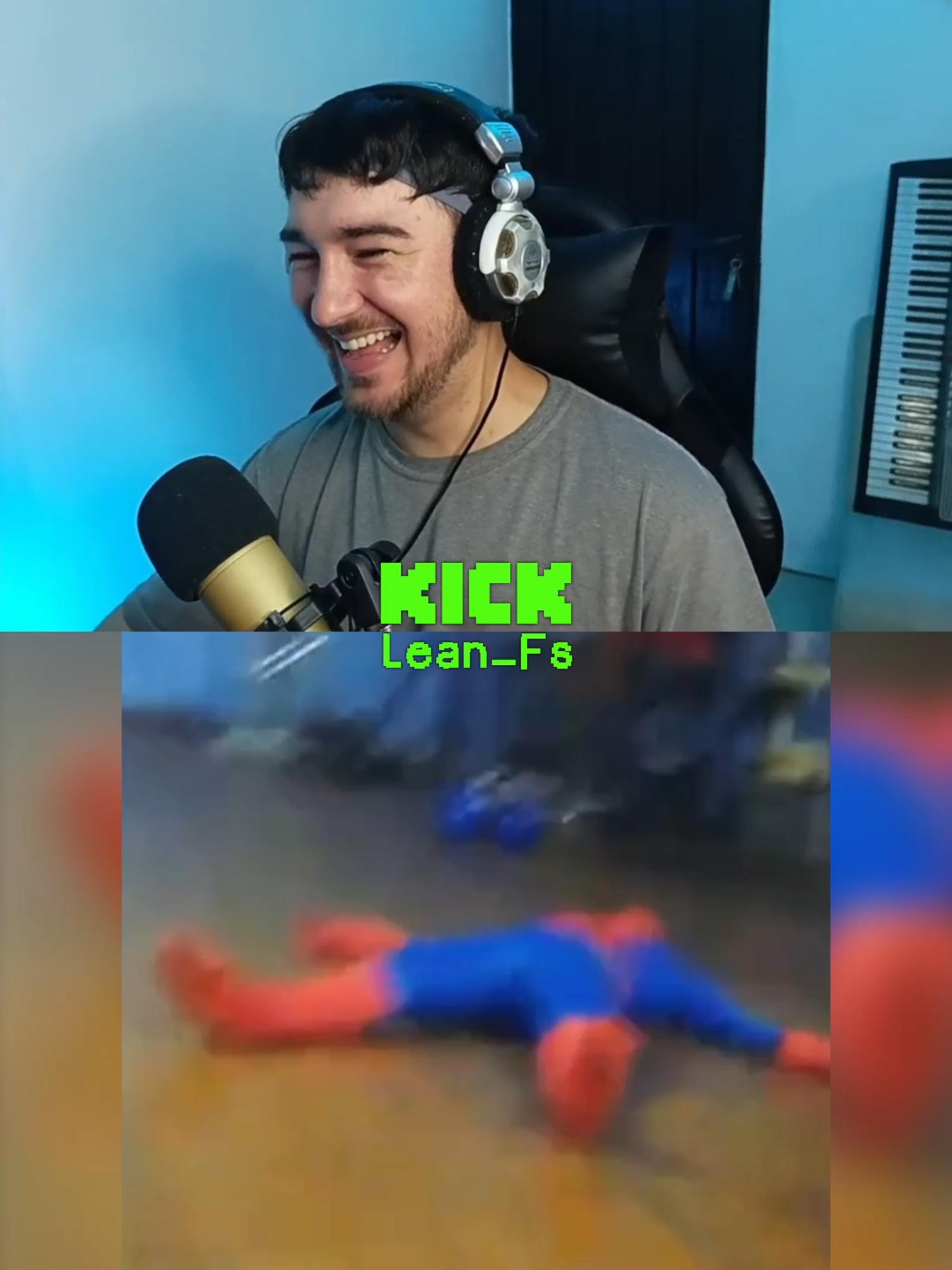 spider crack demostrando sus habilidades