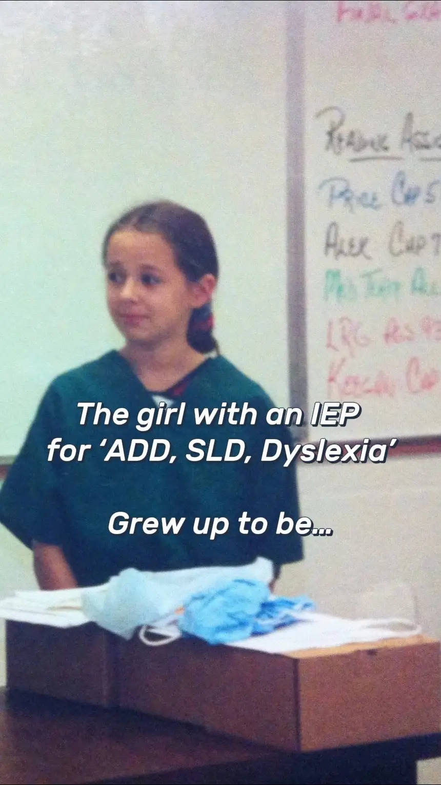the student with an iep grew up to be 