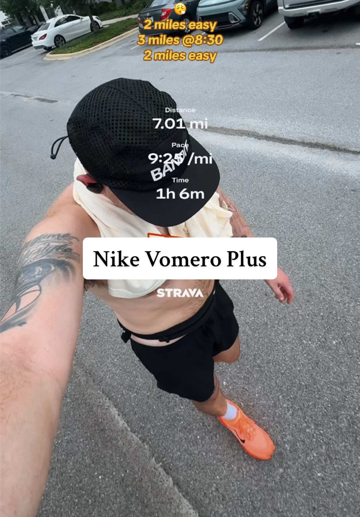 The Vomero Plus hype is real 😮‍💨 such a great ride today! @Nike #beginnerrunner #halfmarathontraining #nikevomeroplus #nikerunning 