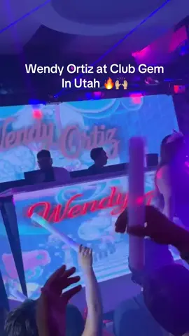 @Wendy Ortiz was in Utah last night at Club Gem. 🔥🙌🏼🥳 I didn’t even know we just kinda show up there and I realized I was in the same club when I woke up and looked back at my videos 😂 #wendyortiz #clubgem #utah 