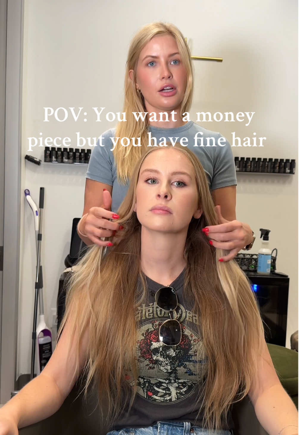 The kind of hair I do tends to lean on the natural side. So here’s what I suggest to my fine hair girlie pops. #austin #atx #atxhairstylist #consultation #finehair 