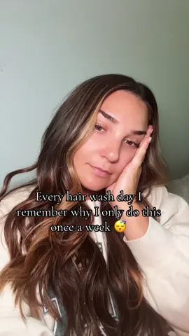 I swear, if I ever get rich, I will be outsourcing hair wash/dry days so fast 